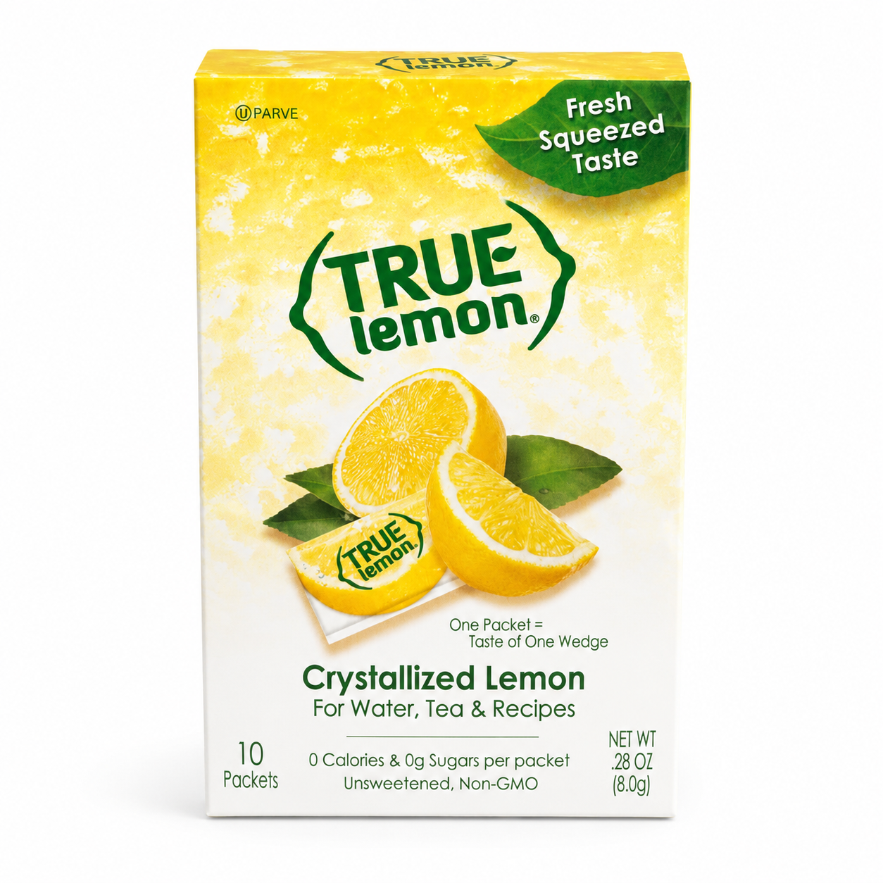 Lemon Water Flavoring Packet Zero Sugar - 10 ct