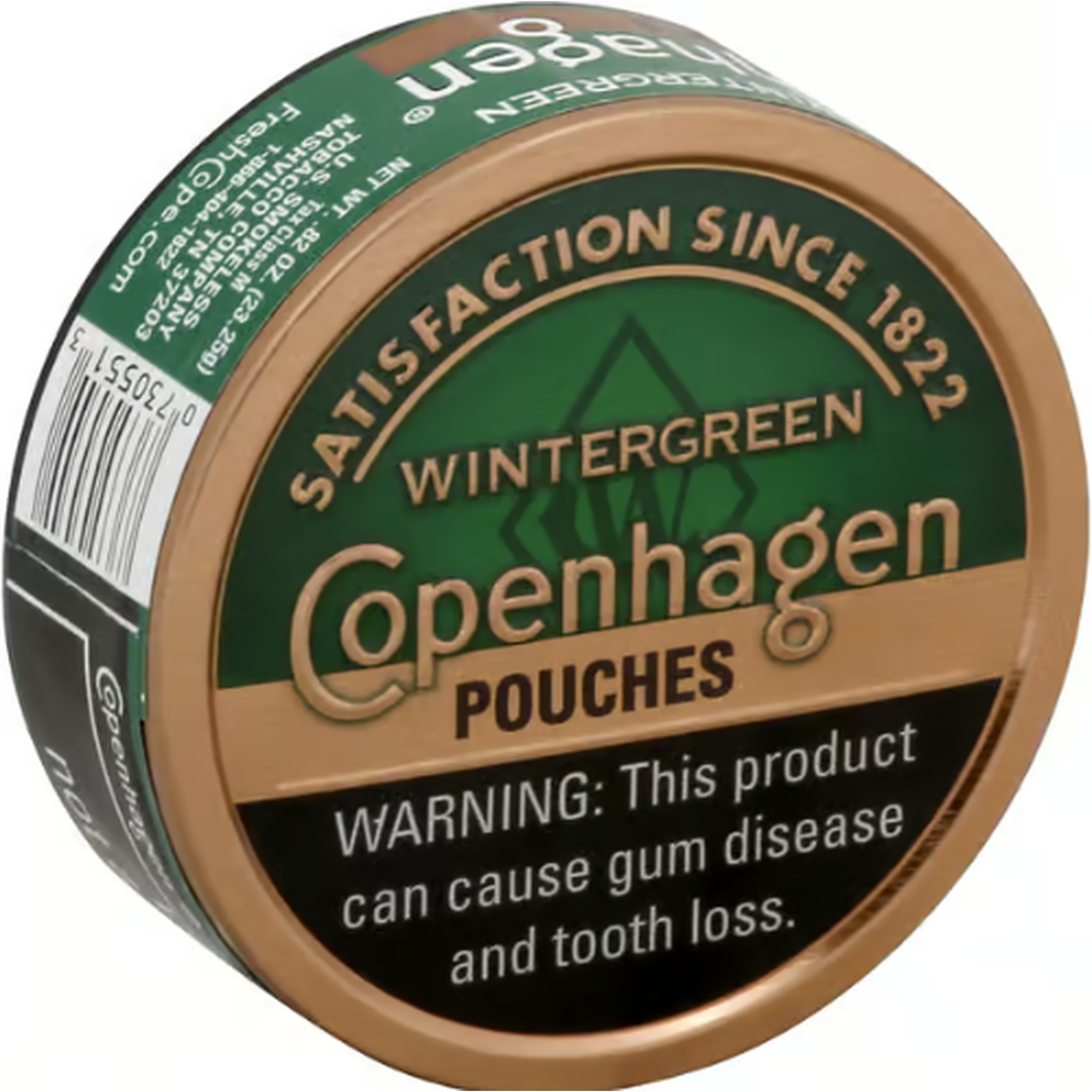 Copenhagen Wintergreen Pouches