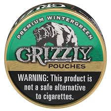 Grizzly Wintergreen Pouches